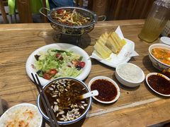 干锅香笋-海富荣·锅贴·陕菜家常菜(阳光城店)