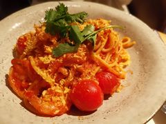 意式大虾意面配茄汁酱-Wagas沃歌斯(大学路店)