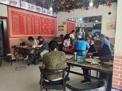 -陕北农家小吃风干羊肉剁荞面