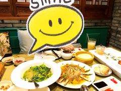 鲜虾酿秋葵-京味斋·北京烤鸭(北京南站洋桥店)