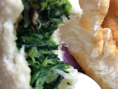 青菜香菇包子-清华大学-观畴园餐厅