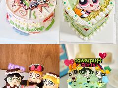 -咖咖熊蛋糕定制·英国蓝风车动物性淡奶油