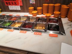 自助调料区-煲宫猪肚鸡(昆山金鹰国际购物中心店)