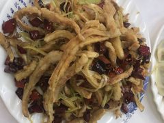 干煸鱿鱼-北戴河庆山饭店·海鲜砂锅粥(北戴河黑石路店)