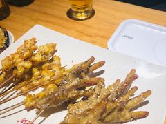 烤鸡爪串-木屋烧烤(岗顶二店)