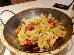 干锅腊肉花菜-避风塘·老港味餐厅(虹口龙之梦店)