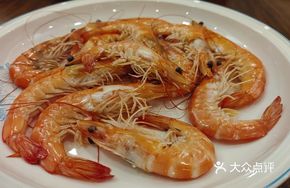 Steamed Freshwater Shrimp