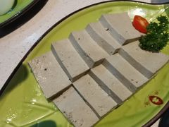 手工黑豆腐-一叶一世界·素食餐厅(锦华万达店)