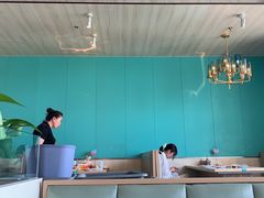 大堂-绿岛港轩海鲜烤肉涮锅自助餐厅