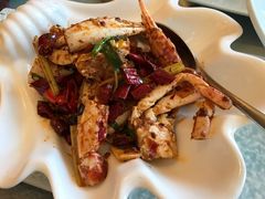 香辣蟹-蜈支洲岛珊瑚酒店临海阁中餐厅