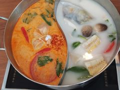 泰式椰香锅底-樾餐厅泰式海鲜火锅(民歌湖店)