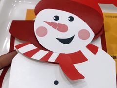 圣诞雪人双层鸡排堡-德克士(前门店)