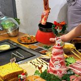 郑州惊现圣诞主题烤肉❗太有氛围啦❗