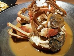 黄酒焗蟹-青桃餐厅