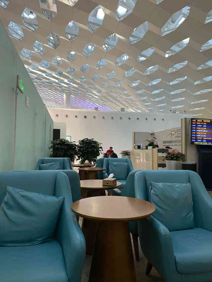 卓怿商务嘉宾休息区-"刷了一个龙腾点数进来的,位于20号登机口.