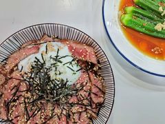 招牌牛排丼-橘酱餐厅