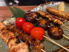 酱烤鸡肉串7种拼盘-玄白·炭烤活鳗(上海首店)