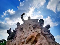 -金山卫抗战遗址纪念园-停车场