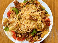 蘑菇肉拌面-怡妮新疆风味餐厅(东江湾路店)