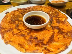 泡菜饼-喇喇排骨火锅·传统韩式脊骨汤(望京西园总店)