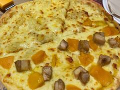 爆果肉金枕榴梿拼香芒醉鸡比萨-乐凯撒披萨(卓悦汇店)