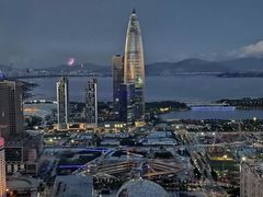 -深圳中洲万豪酒店·大堂酒廊·高空海景