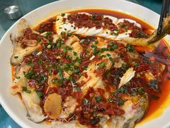 剁椒鸦片鱼头-谢记上海大排档(长寿路店)