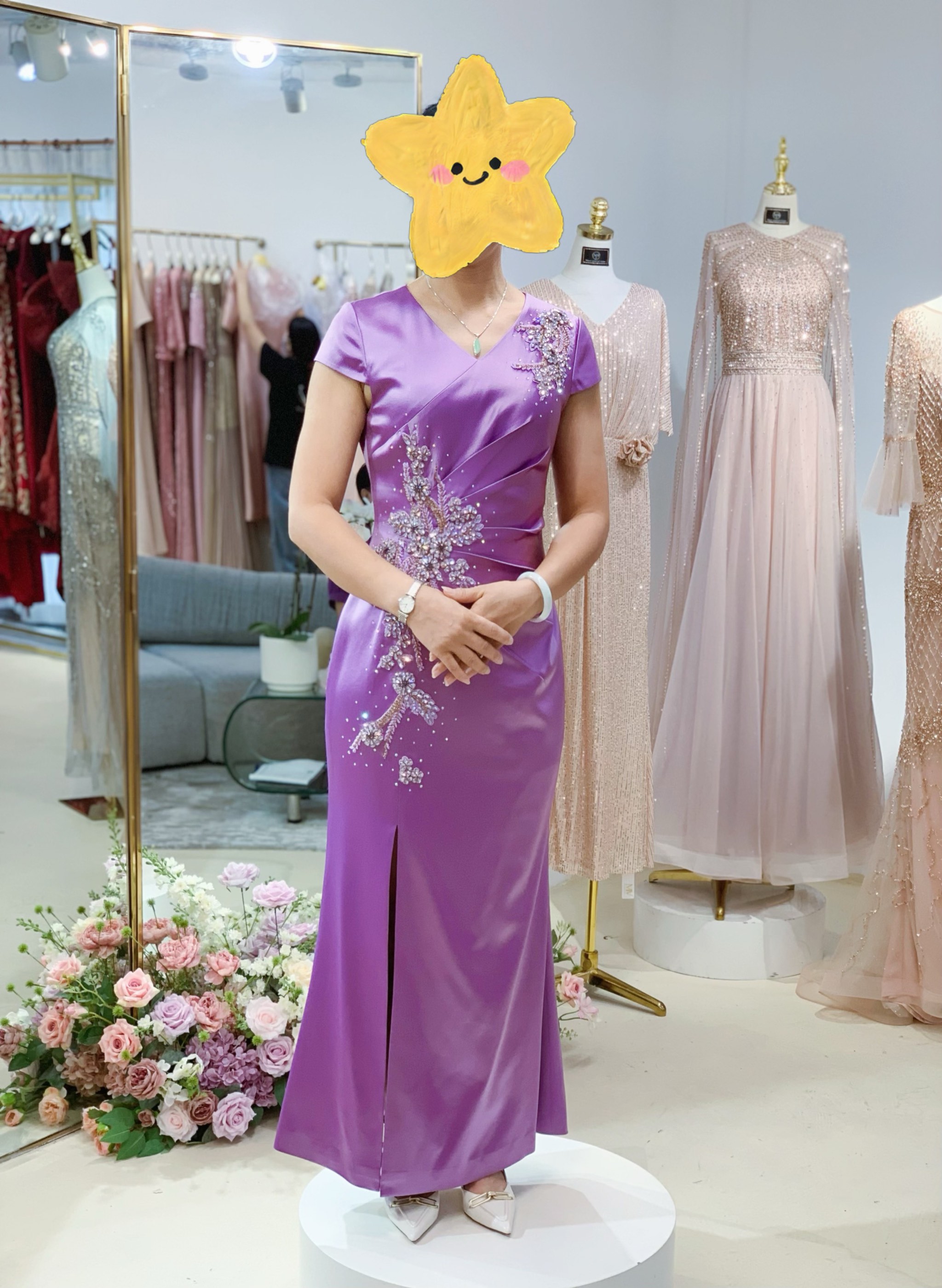 苏州婚纱城妈妈礼服图片