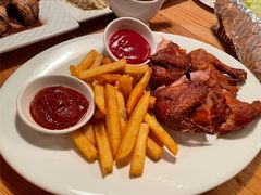 烤鸡配薯条-宝莱纳啤酒花园餐厅PAULANER BRAUHAUS Nanjing(广州路店)