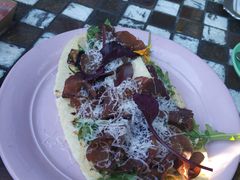 wagyu&nbsp;bresaola&nbsp;on&nbsp;grilled&nbsp;flatbread-The Grounds of Alexandria