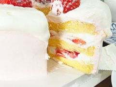6英寸水果草莓奶油蛋糕-浮光之丘MontCake生日蛋糕(花牌坊店)