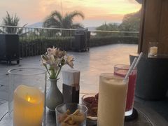 -日落吧·海景咖啡厅·餐酒吧·鸡尾酒·下午茶·乐队表演·浪漫夕阳·三亚文华东方酒店