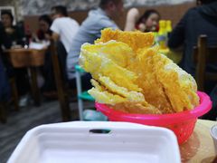 炸腐竹-濠轩阁特色生蚝火锅(水湾路店)