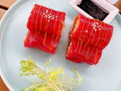 金沙鲜虾红米肠-十二悦厨·茶餐厅(比斯特上海购物村店)