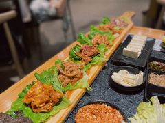 一米肉多多拼盘-赞酱川式烤肉(蜀都万达店)