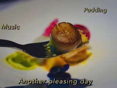 香煎扇贝佐咖喱白花菜泥-王品牛排(杭州大厦店)