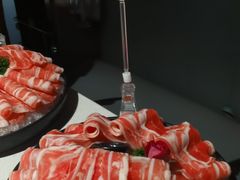 夹着脆骨的羔羊肉卷-海底捞火锅(金花路店)