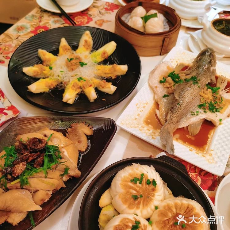 虾饺妹三人吃到撑的双人粤菜套餐