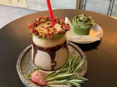 抹茶玫瑰杯子蛋糕-BE NORMAL CAFE(霞溪路店)