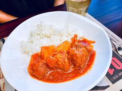 红烩牛肉饭送罗宋汤-东海咖啡馆
