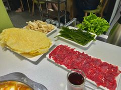 黄金炸豆皮-古乐牛香·鲜牛肉牛杂火锅(吴江三里桥运东商业广场店)