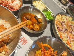 -草家酱蟹炭火烤肉店(珲春南路一店)