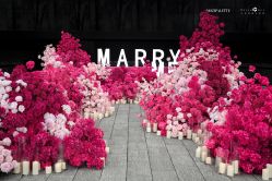 -三色锦婚礼定制