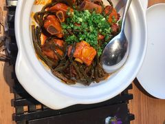 干豆角红烧排骨煲-马仕玖煲·融合菜·酥不腻烤鸭(人大店)