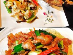 自家冬笋炒肉片-宁海安岚·南溪阁全日餐厅