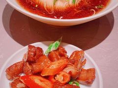 大肠面(红湯)-松鹤楼·苏式汤面(虹桥天地店)