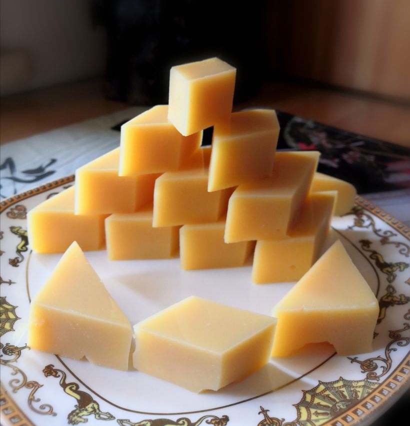 清香软滑的宫廷小点心——豌豆黄