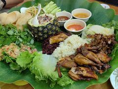 -沐毫傣泐云南菜孔雀宴•手抓饭傣味烧烤(曼听店)