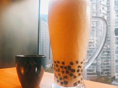 大红袍珍珠奶茶-湊湊火锅·茶憩(磐基中心店)