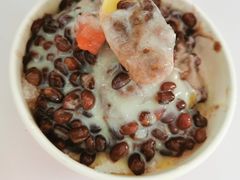 红豆炼乳刨冰-梁子刨冰王&梁小糖(王顶堤店)